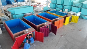 Bể bơi container với hệ thống tái chế nước để bảo vệ môi trường - Product Image 3