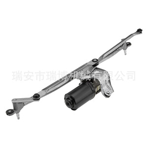 Moteur d'essuie-glace Fiat Doblo 064343499010 12V, ensemble de biellettes d'essuie-glace électrique pour pare-brise - Product Image 2