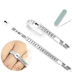 Strumento di misurazione XD Ring, righello per misurare le dita, strumento per misurare la misura del anello, anello per misurare la misura, uno strumento magico per misurare - Product Image 1