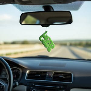 Ambientador de coche de papel blanco sólido, desodorante colgante, aromaterapia para automóvil, fragancia para el interior del vehículo, estilo de dibujos animados, natural - Product Image 3