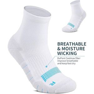 ถุงเท้าคูลแม็กซ์แบบสั้น ครึ่งน่อง สกรีนโลโก้ได้ ถุงเท้ากีฬาสำหรับผู้ชายและผู้หญิง - Product Image 5