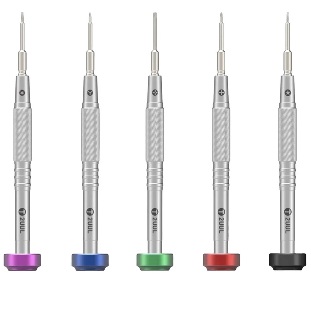 2UUL Industrial Precision Repair Screwdriver Set for iPhone Android Mobile Phone Main Board LCD Screen Dismantling Tool Phillips