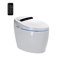 Toilette intelligente monobloc avec automatisation complète
