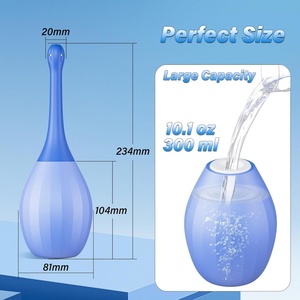 Enema, Irrigador Anal, Boquillas de Limpieza Anal, Herramienta Post-Enema Anal para Uso Gay, Diviértete con el Bulbo de Enema Anal - Product Image 4