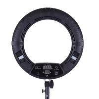 Anneau lumineux professionnel FD-480II pour photographie, selfie, vlog, vidéo, avec miroir + trépied de 2 m