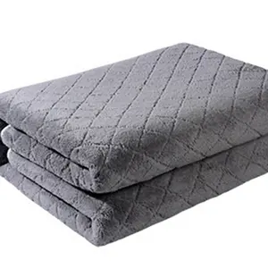 Couverture chauffante 220V, double sens, contrôle Intelligent, Polyester brossé, Micro-peluche, couverture pour lit chauffant, hiver