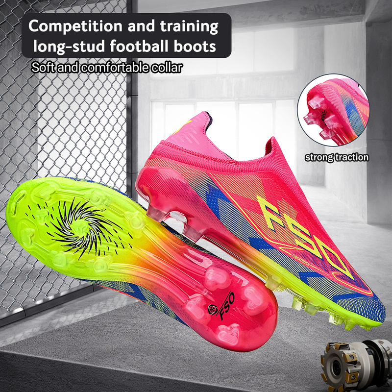 Black Soccer Ankle Boots Factory Wholesale