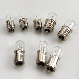 <span class=keywords><strong>Ampoule</strong></span> à <span class=keywords><strong>incandescence</strong></span> à baïonnette T10/T12 pour petites voitures 6.3V/110V 2W BA9S E10, base en laiton, verre, voyant lumineux rechargeable 50000 Ra80 - Product Image 3