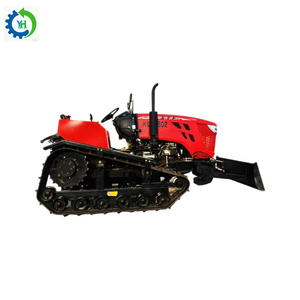 Cultivateur <span class=keywords><strong>sur</strong></span> chenilles diesel 80-100 CV : Mini-<span class=keywords><strong>tracteur</strong></span> agricole pour labour rotatif, creusement de sillons, désherbage et bulldozage - Product Image 1