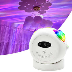 Batterie <span class=keywords><strong>WiFi</strong></span> pour veilleuse LED pour enfants Galaxy Starlight Mini Aurora Star Projector Réveil Musique Haut-parleur Pépinière - Product Image 2
