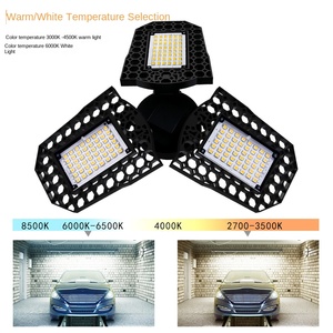 Lámpara LED para Taller con Certificación IP68, Entrada Universal de 100-277V y Diseño Patentado - Alto Lumen para Garajes Industriales y Almacenes - Product Image 4