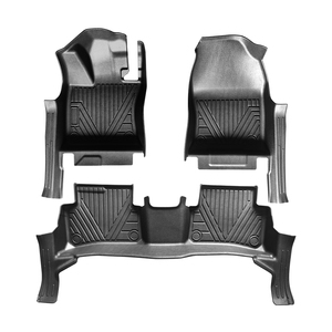 Benke LHD Juego Completo de 3 Piezas de Alfombrillas Antideslizantes de TPE para el Suelo del Automóvil, para <span class=keywords><strong>Lexus</strong></span> <span class=keywords><strong>UX</strong></span> 2019-2020 - Product Image 3