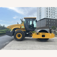 Compacteur vibrant à rouleau simple XS143J de 14 tonnes avec moteur haute performance pour la construction