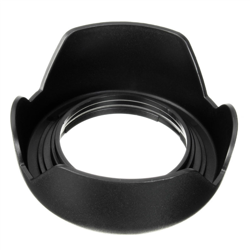 ES-62II Lens Hood 49mm 52mm 55mm 58mm 62mm 67mm 72 77mm Collapsible Rubber Lens Hood for sony canon nikon DSIR Lens camera