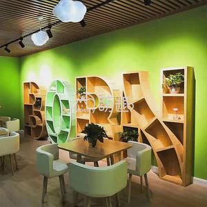 Estantería creativa con forma de letra del alfabeto 3D para niños, <span class=keywords><strong>centro</strong></span> de lectura para biblioteca - Product Image 5