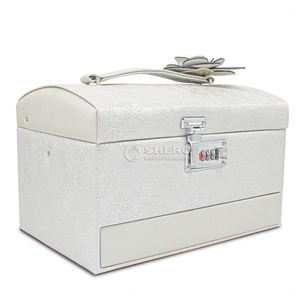 Custom Logo PU Leather jewelry <b>box</b> <b>Ring</b> <b>Box</b> Earring Bracelet Luxury Jewelry <b>Box</b> Packaging - Product Image 1