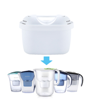 Cartuchos de Filtro de Agua Domésticos (Paquete de 4) para Eliminar Impurezas, Metales Pesados, PFAS, Cloro y Mal Olor, Compatibles con Bri Ta NSF