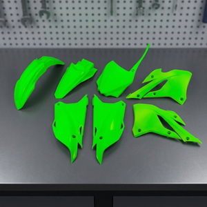 Kit di plastica verde fluorescente di 2022 2025 per accessori moto Kawasaki KX 112 - Product Image 3