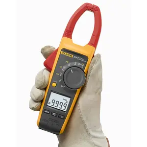 Flexible current probe stable readings Fluke 376 True-rms 1000 V AC/DC clamp meters with fixed jaw