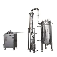 Vendita calda macchina per fare unità di distillazione a vapore olio essenziale di citronella impianto di estrazione
