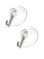 Crochets à ventouse transparents amovibles et réutilisables, robustes, petits supports muraux à ventouse pour salle de bain, douche, cuisine, organisateur