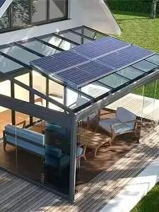 PVパネル340W/350W/360Wソーラー太陽光発電モジュールモノHJTハーフセル高効率350W 37.2Vソーラーパネル中国工場 - Product Image 6