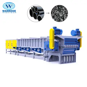 Waste Plastic Shredder Waste HDPE PP Large Diameter Pipe Plastic Shredder Machine