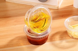 Gobelets jetables écologiques en plastique PP transparent à paroi simple sans couvercle, durables et non toxiques pour le café, la bière et les boissons - Product Image 2