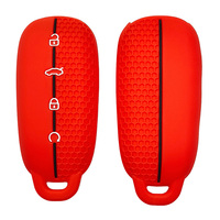 Étui en silicone pour clé de voiture Chery Omoda C7 7 SHS Phev 2025 2026, coque de protection décorative pour télécommande, porte-clés, accessoires