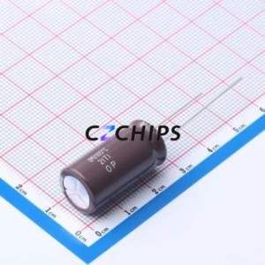 Condensador Electrolítico de Aluminio de Montaje Pasante ELXV100ELL222MK25S, D12.5xL25mm 2200uF 20% 10V 1.7A-100kHz - Product Image 2