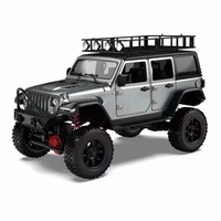 SANJOYO MN-128 2.4G 4WD RTR 1/12 Voiture RC Crawler Tout-Terrain avec Lumières LED, Chargeur, Câble USB, Portée de Télécommande de Plus de 50m, 4 Canaux