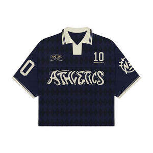 <span class=keywords><strong>Maillot</strong></span> de <span class=keywords><strong>Rugby</strong></span> Personnalisé Maille Polyester Polo Rétro <span class=keywords><strong>Maillot</strong></span> de Football Streetwear <span class=keywords><strong>Maillot</strong></span> de Football Rétro Américain - Product Image 6