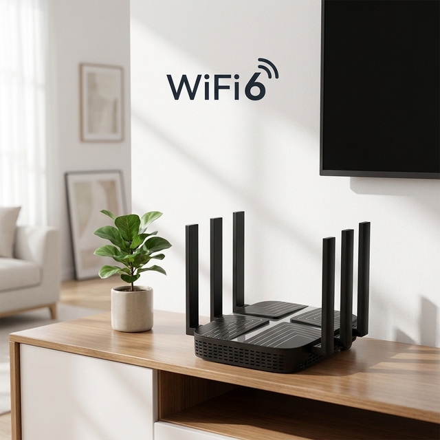 WIFI6 OpenWRT AX3000 Dual Band Gigabit Router with Firewall VPN WEP Support-Indoor USB3.0 Mesh Wi-Fi System