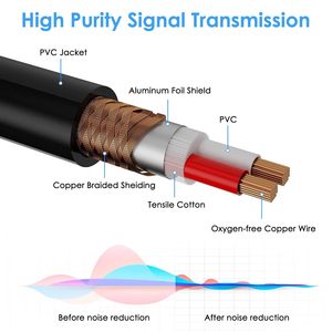 <span class=keywords><strong>สาย</strong></span>เคเบิล XLR แบบมืออาชีพ ตัวผู้-ตัวเมีย <span class=keywords><strong>สาย</strong></span>ต่อขยาย สีต่างๆ <span class=keywords><strong>สาย</strong></span>ไมโครโฟน 3 พิน สำหรับมิกเซอร์เสียง - Product Image 4