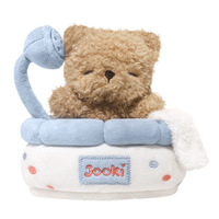 Peluche Ours Mignon pour Bain Moussant, Coussin de Sommeil et d'Étreinte, Mini Poupée Unisexe, Cadeau d'Anniversaire, Polyester et Coton PP