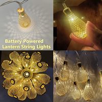 Guirlandes lumineuses TSINYE en forme de goutte d'eau, 1,5 m, 3 m, alimentées par piles, blanc chaud, gouttes de pluie dorées pour la décoration de la maison et des mariages