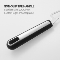 Ensemble d'ustensiles de cuisine en acier inoxydable spatule spatule cuillère à pâtes louche à soupe pilon à pommes de terre