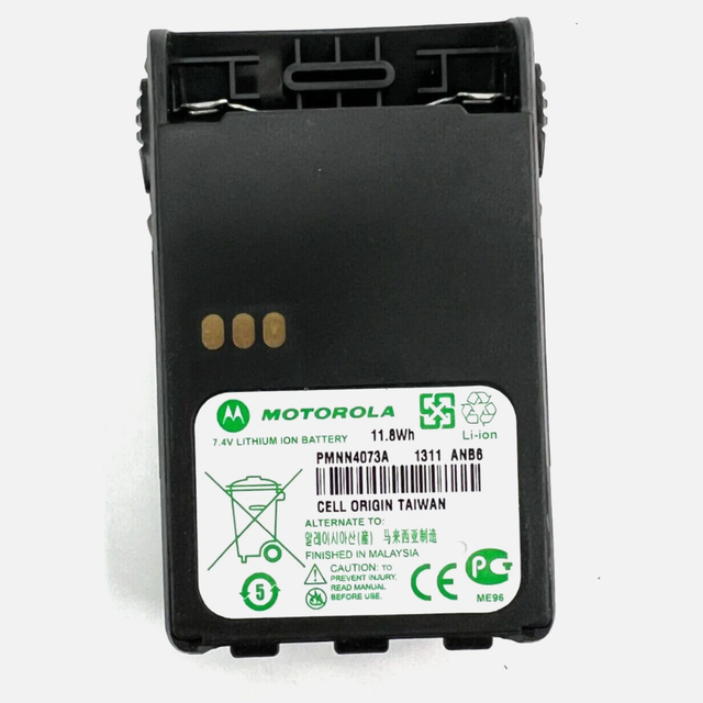 PMNN4073A Li-ion Battery 1400mAh 7.4V for Motorola GP328 Plus GP628 Plus GP638 Plus Two Way Radio