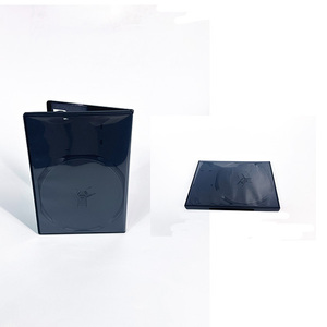 Boîte de rangement pour CD DVD noire standard de bonne qualité, boîte de rangement PS2 avec porte-cartes <span class=keywords><strong>DS</strong></span>, personnalisation de la couleur, étuis de jeu pour <span class=keywords><strong>PlayStation</strong></span> 2 - Product Image 3