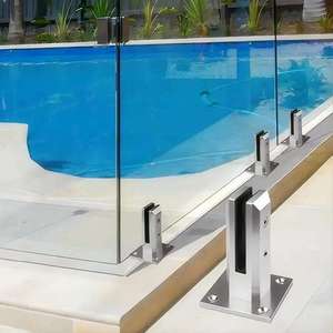 Recinzione in Vetro Senza Telaio per Piscina di Villa, Personalizzata, Temperata 12mm, Laminata PVB, Ringhiera di Sicurezza Certificata AS/NZS - Product Image 4
