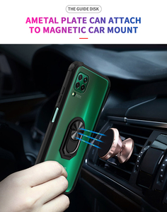 Étui <span class=keywords><strong>de</strong></span> <span class=keywords><strong>téléphone</strong></span> Tschick pour <span class=keywords><strong>Huawei</strong></span> Honor P20 P30 P40 Pro Lite <span class=keywords><strong>P</strong></span> <span class=keywords><strong>Smart</strong></span> Y9S Y7P Y5P voiture magnétique anneau <span class=keywords><strong>de</strong></span> doigt support armure couverture arrière - Product Image 4