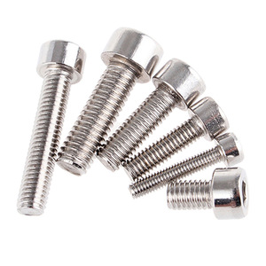 Hex Socket Head Cap Screws Metric Carbon Steel Nickel Plated For Metal Construction Industry GBT 5786 2016 Level 6.8 - Product Image 2