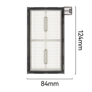 Adecuado para Eufys X8 PRO <span class=keywords><strong>SES</strong></span>, barredora de suelo, filtro de Robot aspirador de repuesto, filtro de cepillo lateral principal, bolsa de polvo de tela de mopa - Product Image 3