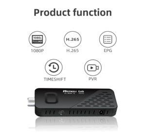 กล่องรับสัญญาณทีวีขายดีในยุโรป รองรับ WIFI DVB T2 กล่องทีวีขนาดเล็ก FULL HD HEVC ดองเกิลทีวี MINI กล่องรับสัญญาณ DVB-T2 - Product Image 4