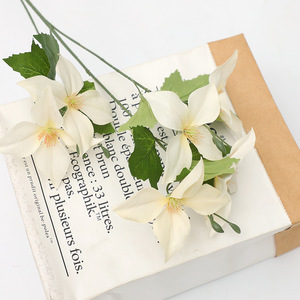 Fleurs artificielles Xinchengzhi 30cm-100cm en plastique et soie pour mariage, décoration intérieure, arrangement floral, bouquet de fleurs pour vase - Product Image 2
