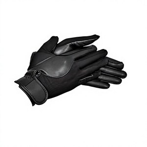 Gants d'équitation en cuir personnalisables pour l'été, pour garçons, filles, enfants, jeunes, sports équestres en plein air - Product Image 1