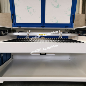 เครื่องตัดเลเซอร์ CO2 แบบสองหัว ขนาดพื้นที่ทำงาน 1300*900 มม. กำลัง 150w+150w สำหรับตัดอะคริลิก ไม้ MDF ขาย - Product Image 4
