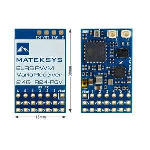 MATEKSYS R24-P6V EXPRESSLRS 2.4GHz PWM VARIO Receiver 22.5dbm 180MW Metal for Electric <b>RC</b> FPV <b>Drone</b> - Product Image 1