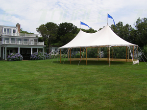 46 '라운드 Sperry 텐트 이벤트 웨딩 파티 폴 및 페그 이벤트 대여 텐트 - Product Image 5