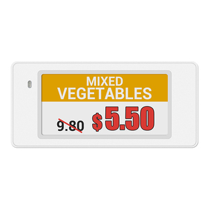 Hipoink Nhà Máy 1.54 Inch Bốn Màu Kỹ Thuật Số Giá Thẻ Cho Các Cửa Hàng - Product Image 2